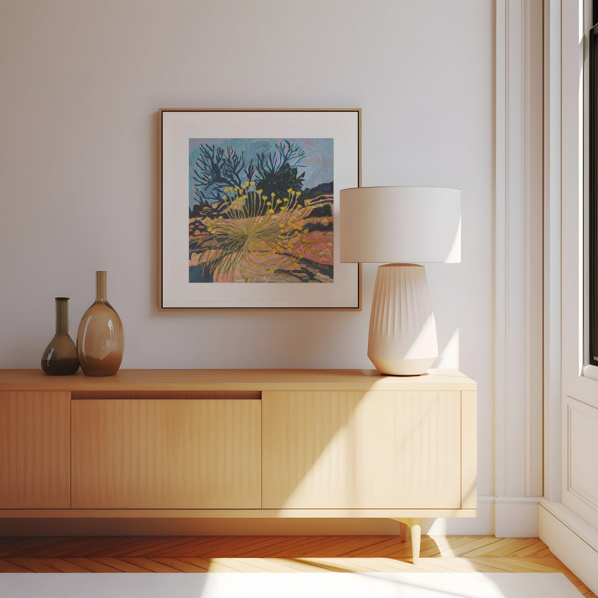 Southwestern Chamisa Plant Print - El Baker Art