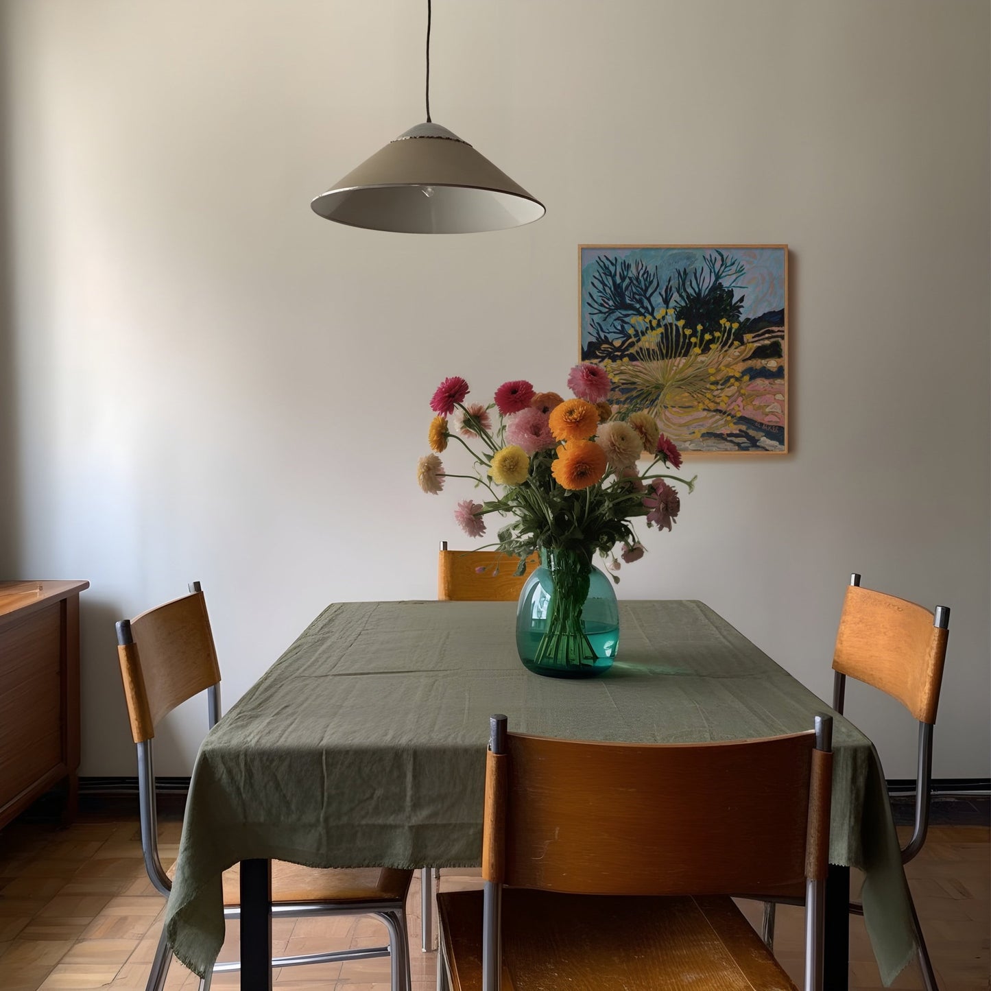 Southwestern Chamisa Plant Print - El Baker Art