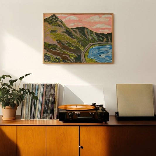 Vintage California Coastal Home Decor - El Baker Art