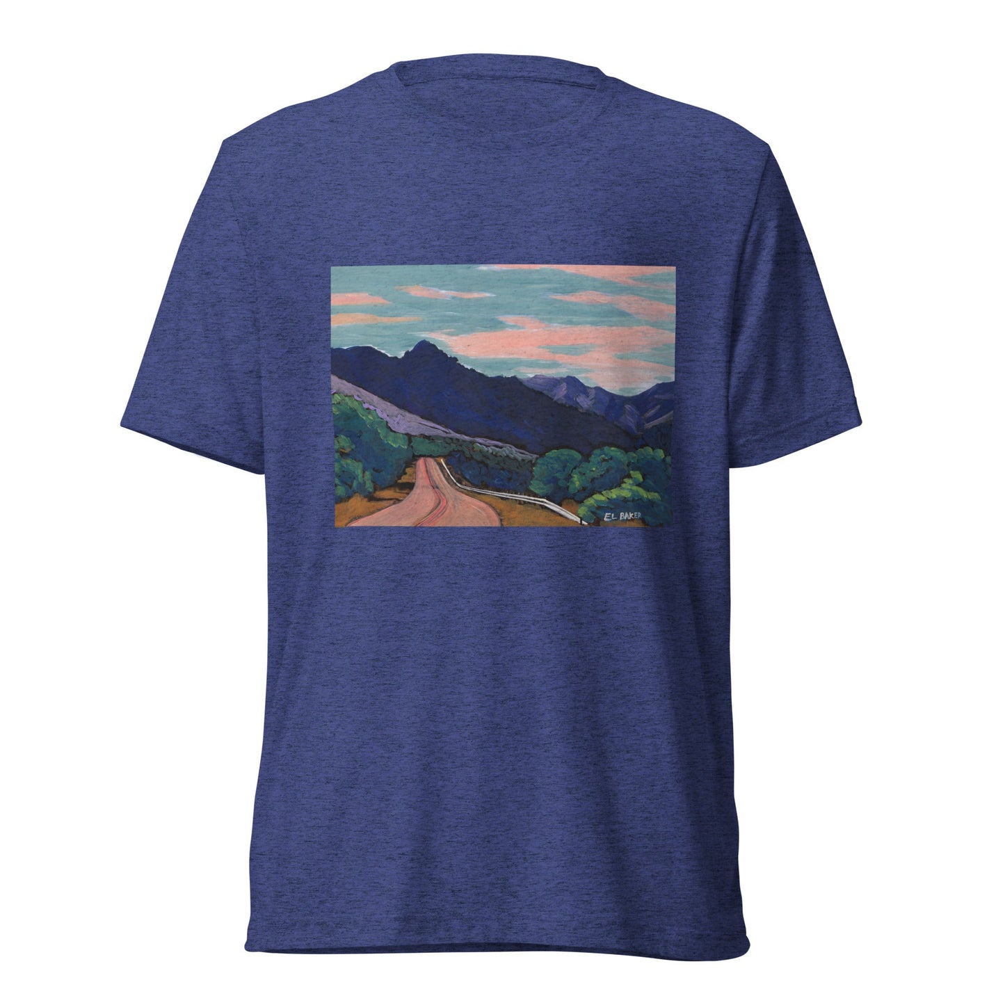 West Texas Highway T-Shirt - El Baker Art