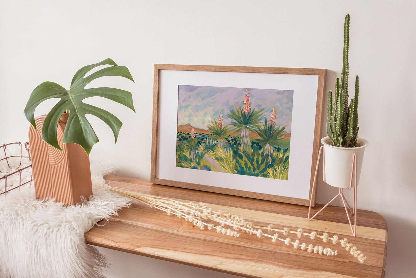 Western Yucca Botanical Print - El Baker Art