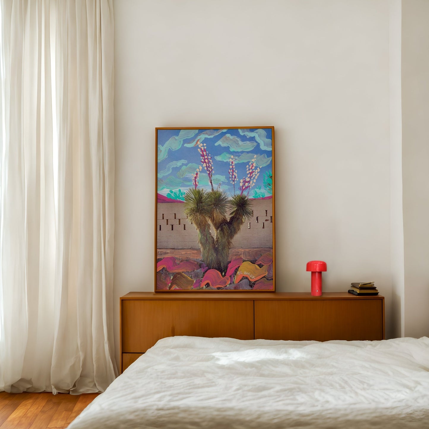 Western Yucca Plant Print - El Baker Art