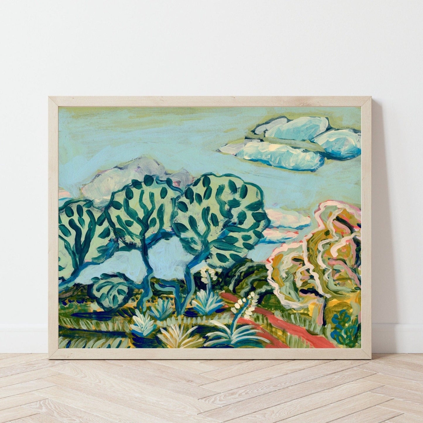 Wild Country Texas Ranch Print - El Baker Art