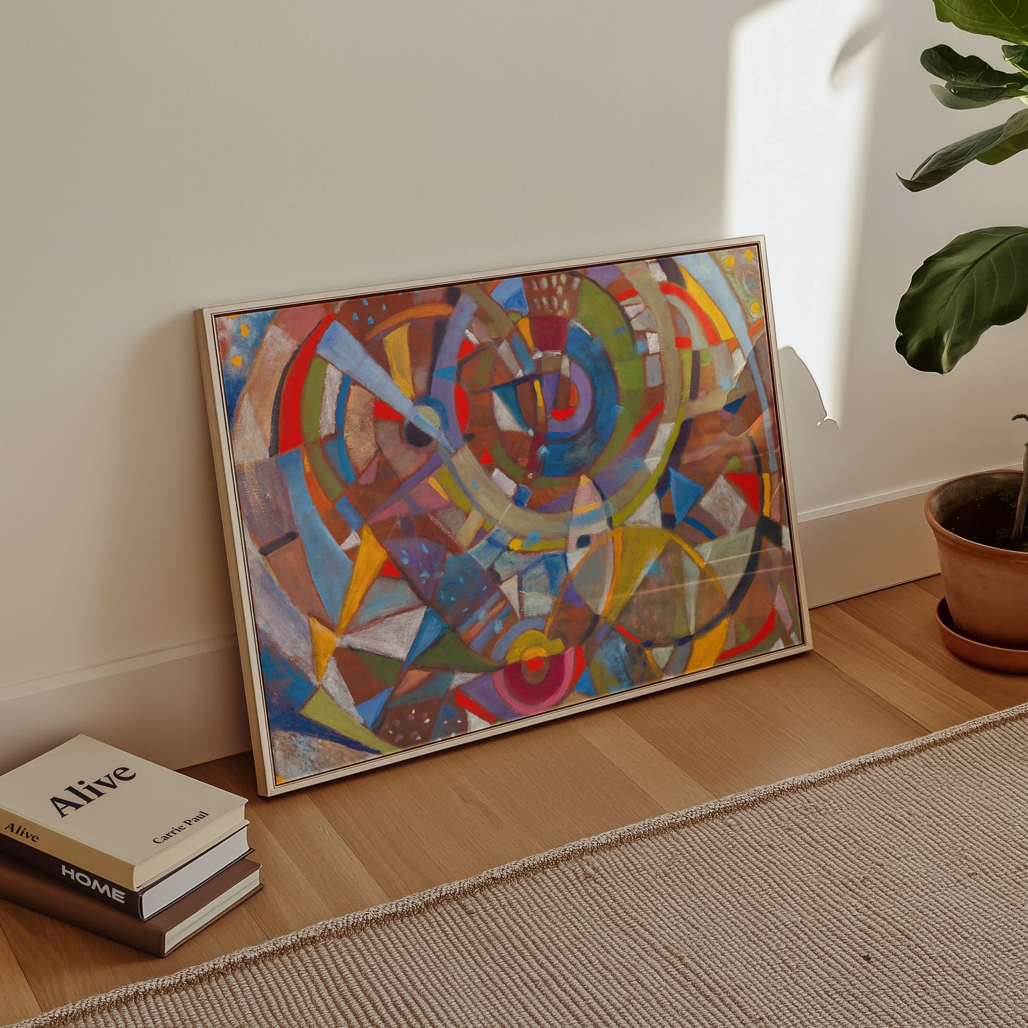 GUEST ARTIST | Midcentury Modern Retro Abstract Art