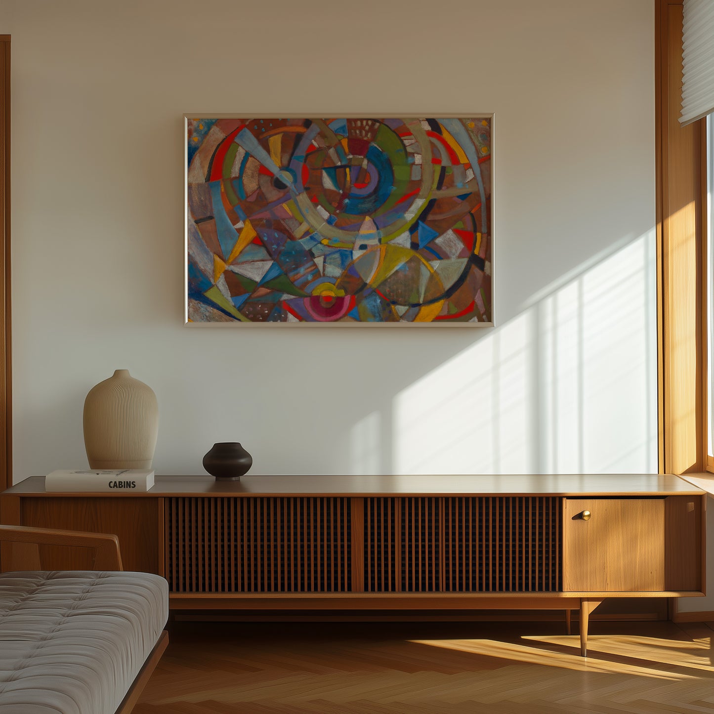 GUEST ARTIST | Midcentury Modern Retro Abstract Art