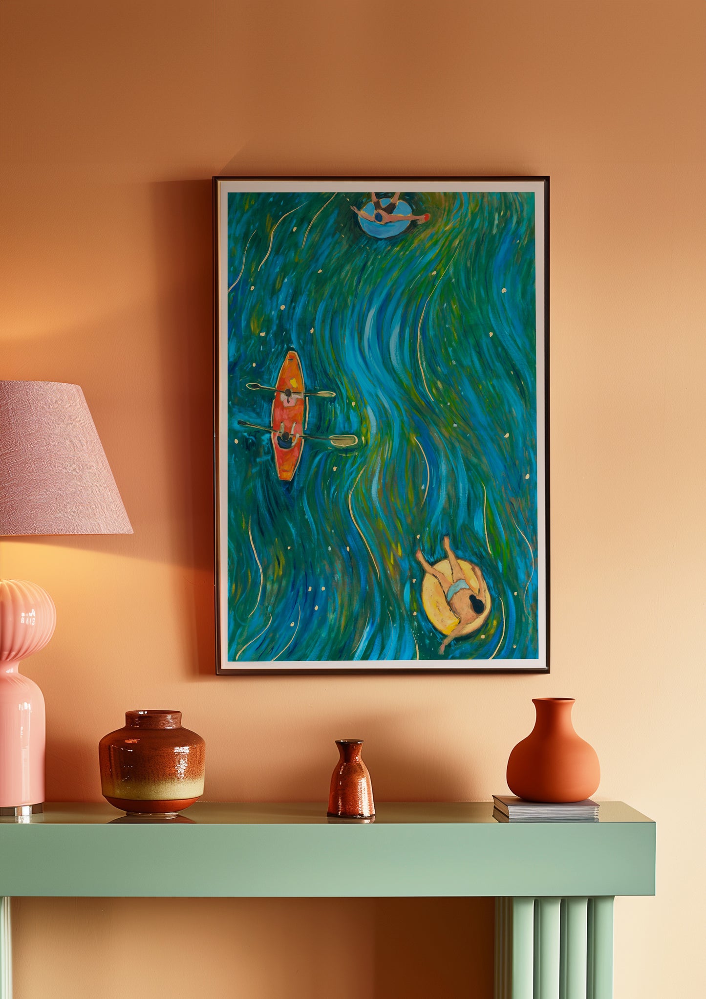 GUEST ARTIST | San Marcos River Tubing Art Print