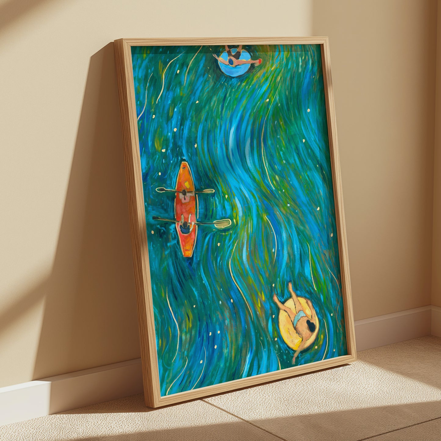 GUEST ARTIST | San Marcos River Tubing Art Print