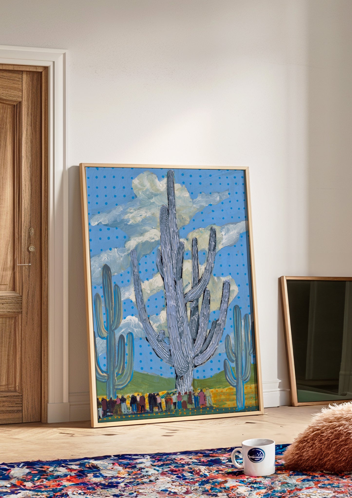 Saguaro Cactus Wall Art Print