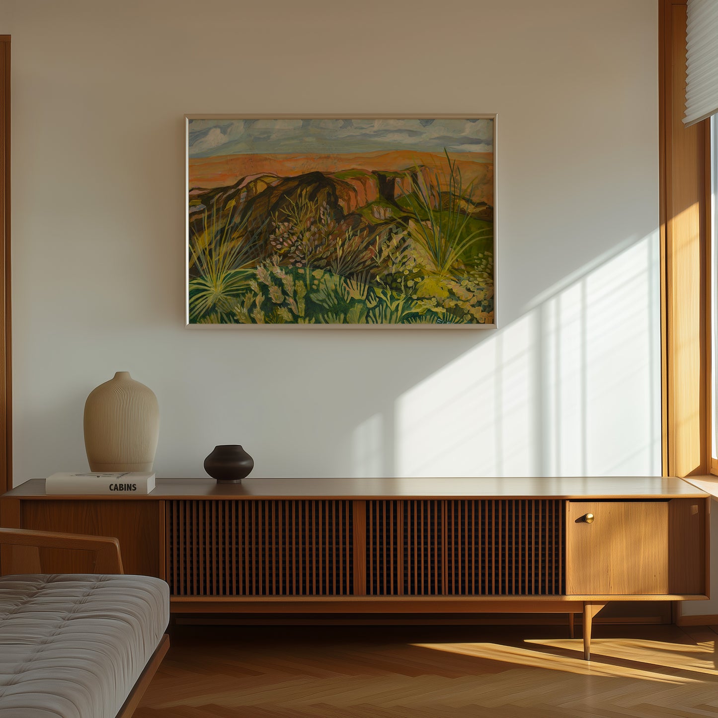 Texas Botanical Print – Wild West Art | Big Bend Poster on Matte Paper