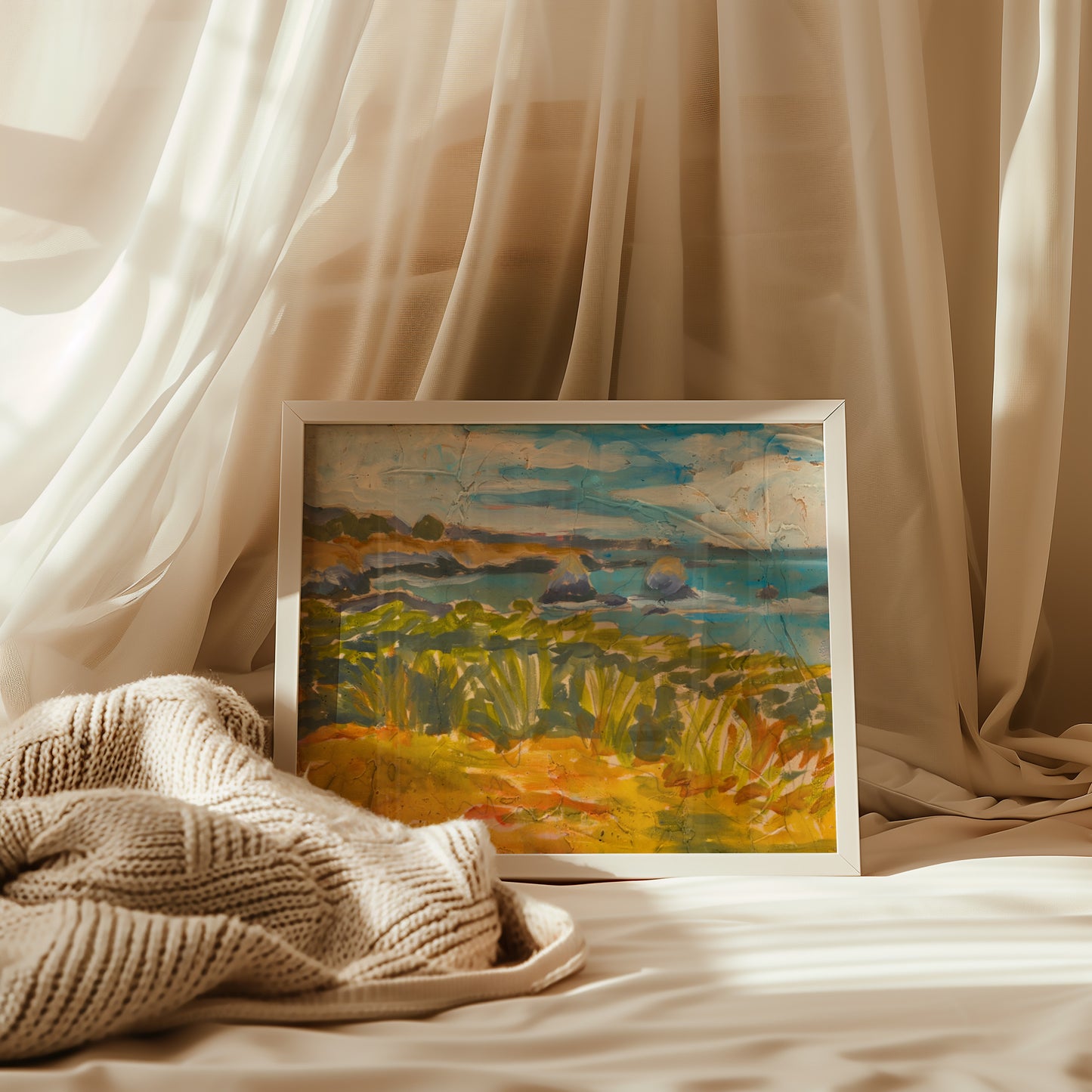 Nature Inspired California Impressionist Landscape Print