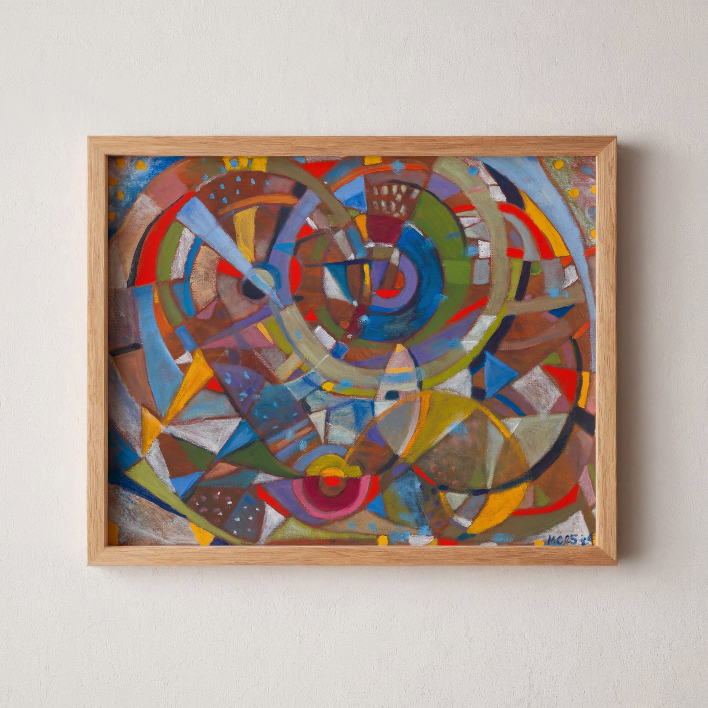 GUEST ARTIST | Midcentury Modern Retro Abstract Art