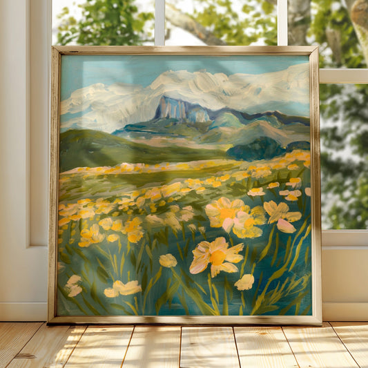 Guadalupe Mountain National Park Wildflower Print