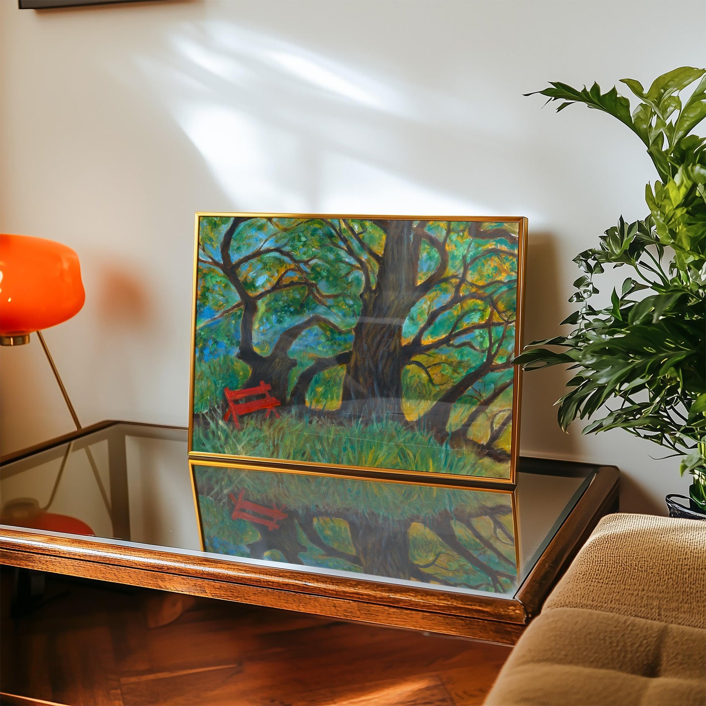 GUEST ARTIST: Live Oak Tree San Marcos Texas | Oil Painting Fine Art Print | Nature Inspired Wall Decor | Western Boho Landscape