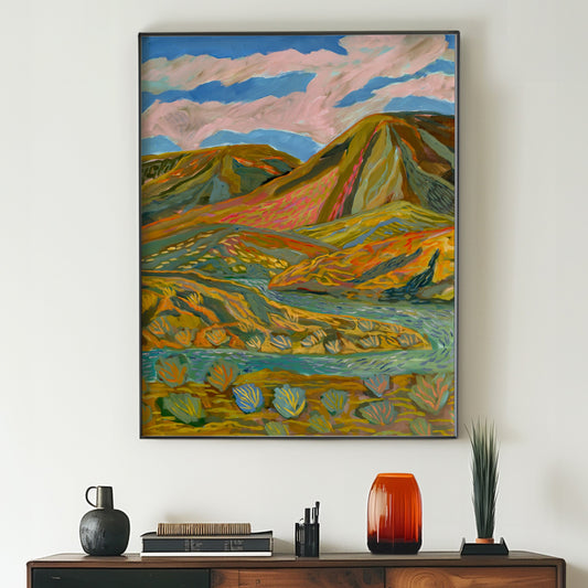 Southwest Aesthetic Desert Landscape Print