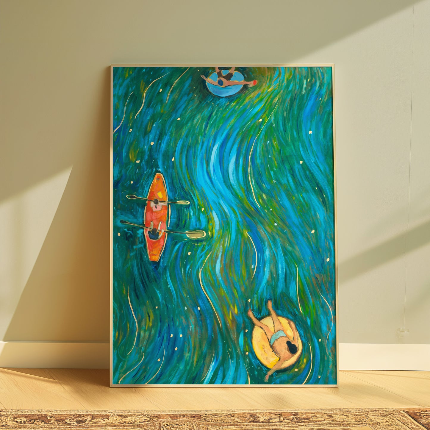 GUEST ARTIST | San Marcos River Tubing Art Print