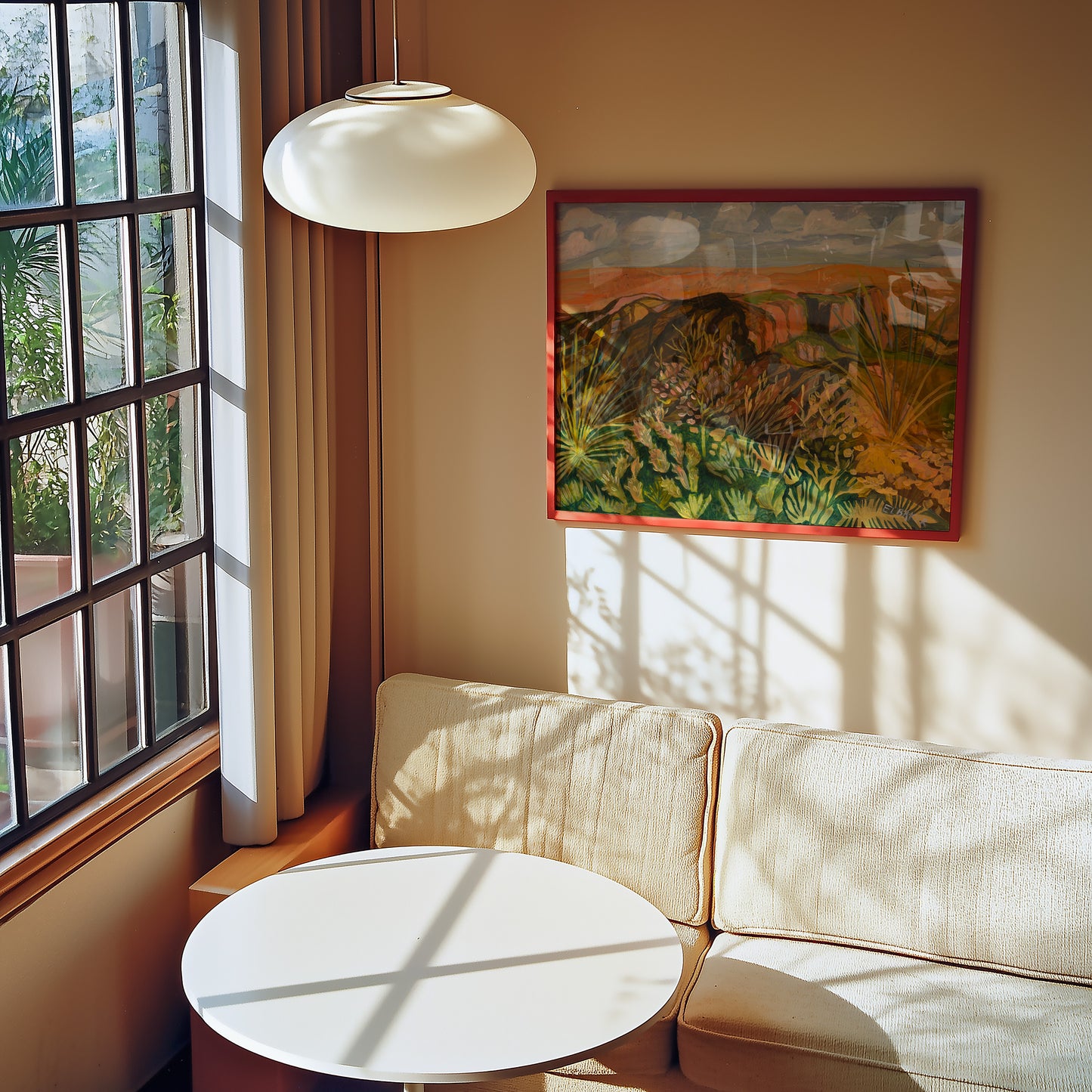 Texas Botanical Print – Wild West Art | Big Bend Poster on Matte Paper