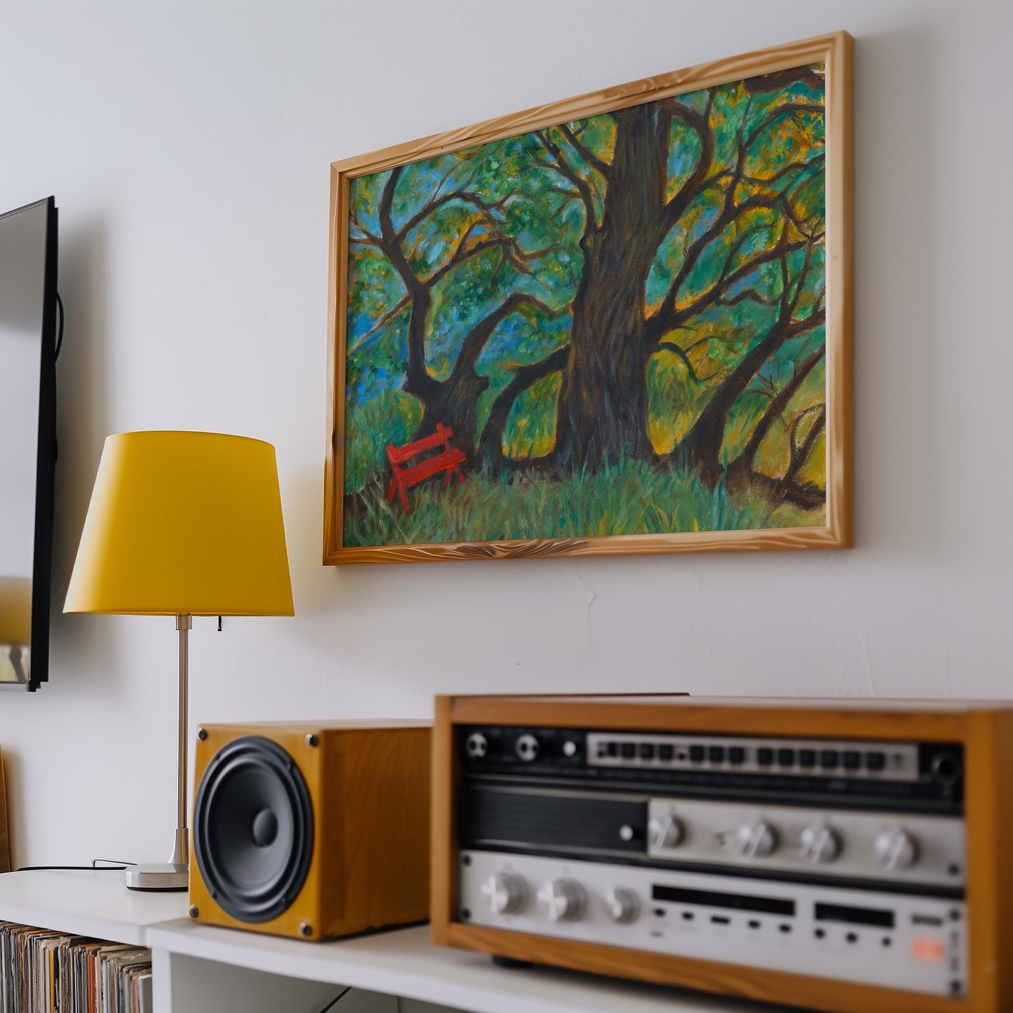 GUEST ARTIST: Live Oak Tree San Marcos Texas | Oil Painting Fine Art Print | Nature Inspired Wall Decor | Western Boho Landscape