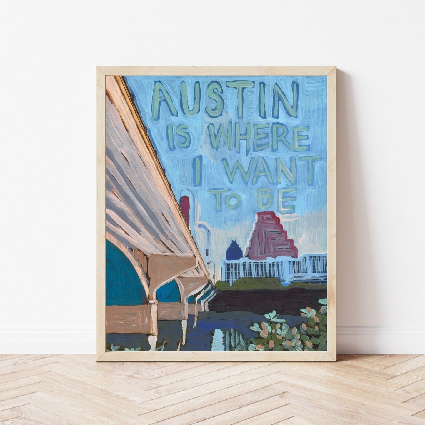 Austin South Congress Print - El Baker Art