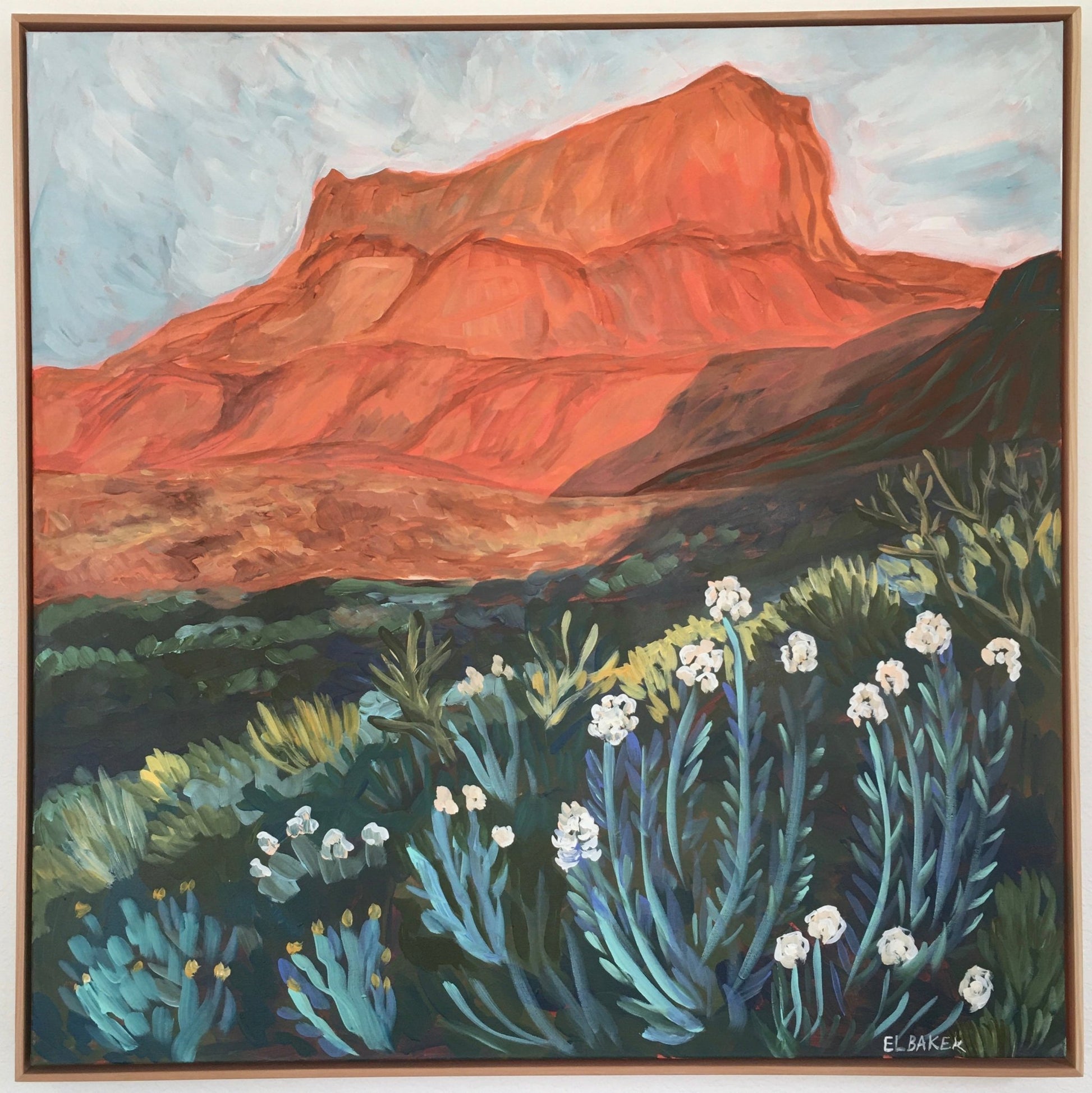 Big Bend National Park Sunset Original Artwork - El Baker Art