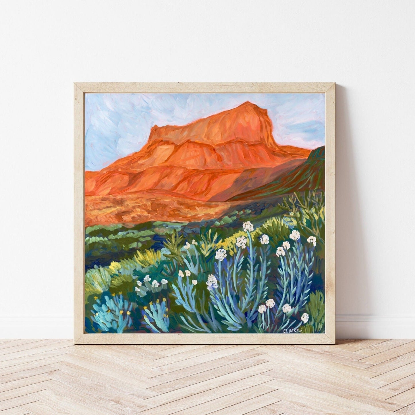 Big Bend National Park Sunset Print - El Baker Art