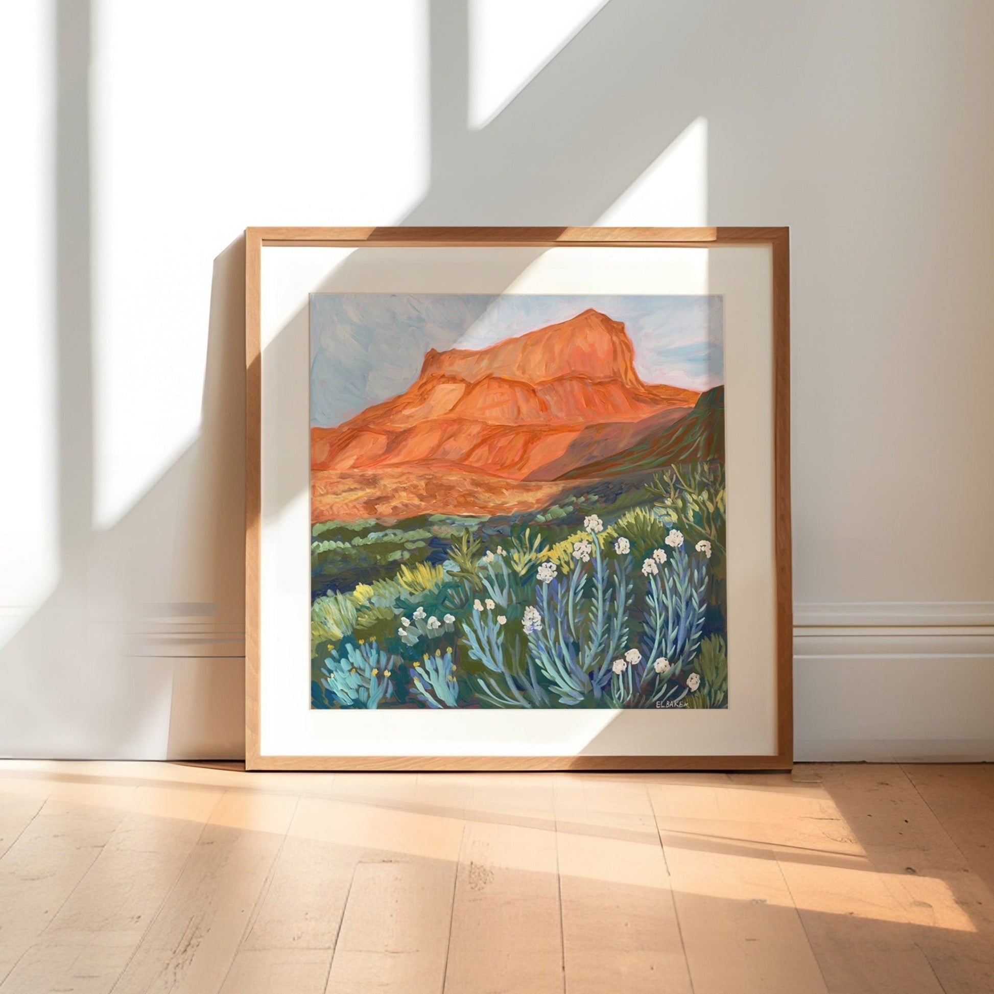 Big Bend National Park Sunset Print - El Baker Art