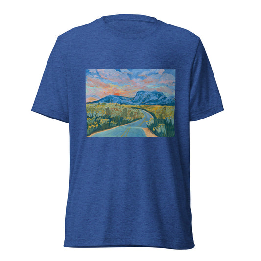 Big Bend National Park Sunset T-Shirt - El Baker Art