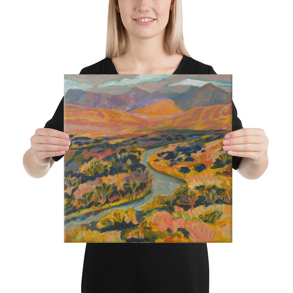 Canvas Print | Rio Grande Big Bend National Park Art Print