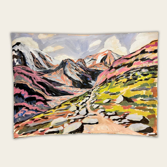 Colorado Hiking Trail Original Artwork on Paper - Unframed, 19x27" - El Baker Art