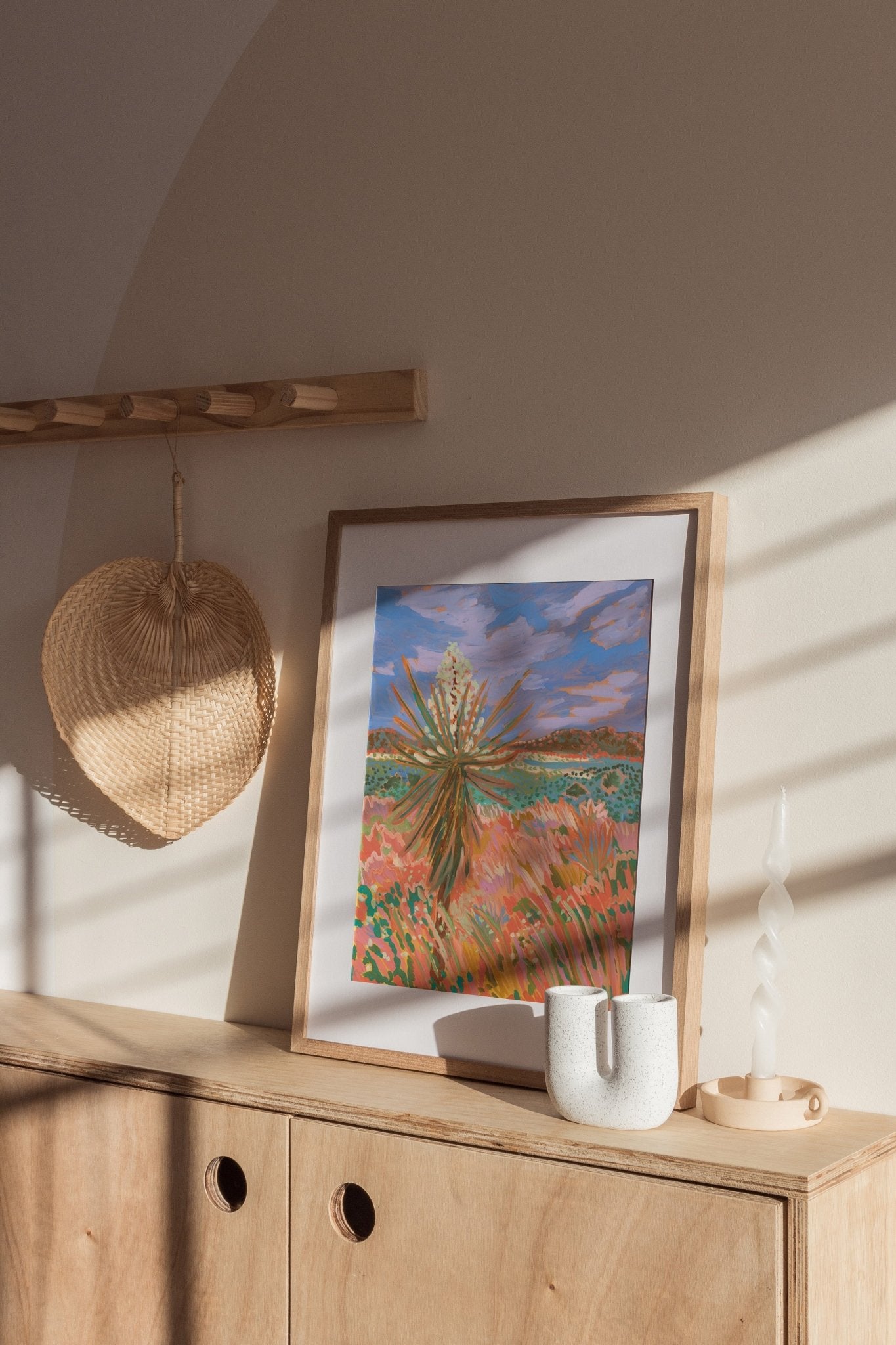 Davis Mountains National Park Yucca Print - El Baker Art