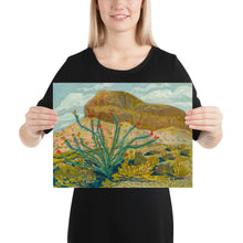 Load image into Gallery viewer, Botanical Ocotillo Western Landscape Print

