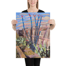 Load image into Gallery viewer, Alpine Texas Ocotillo Mixed Media Print
