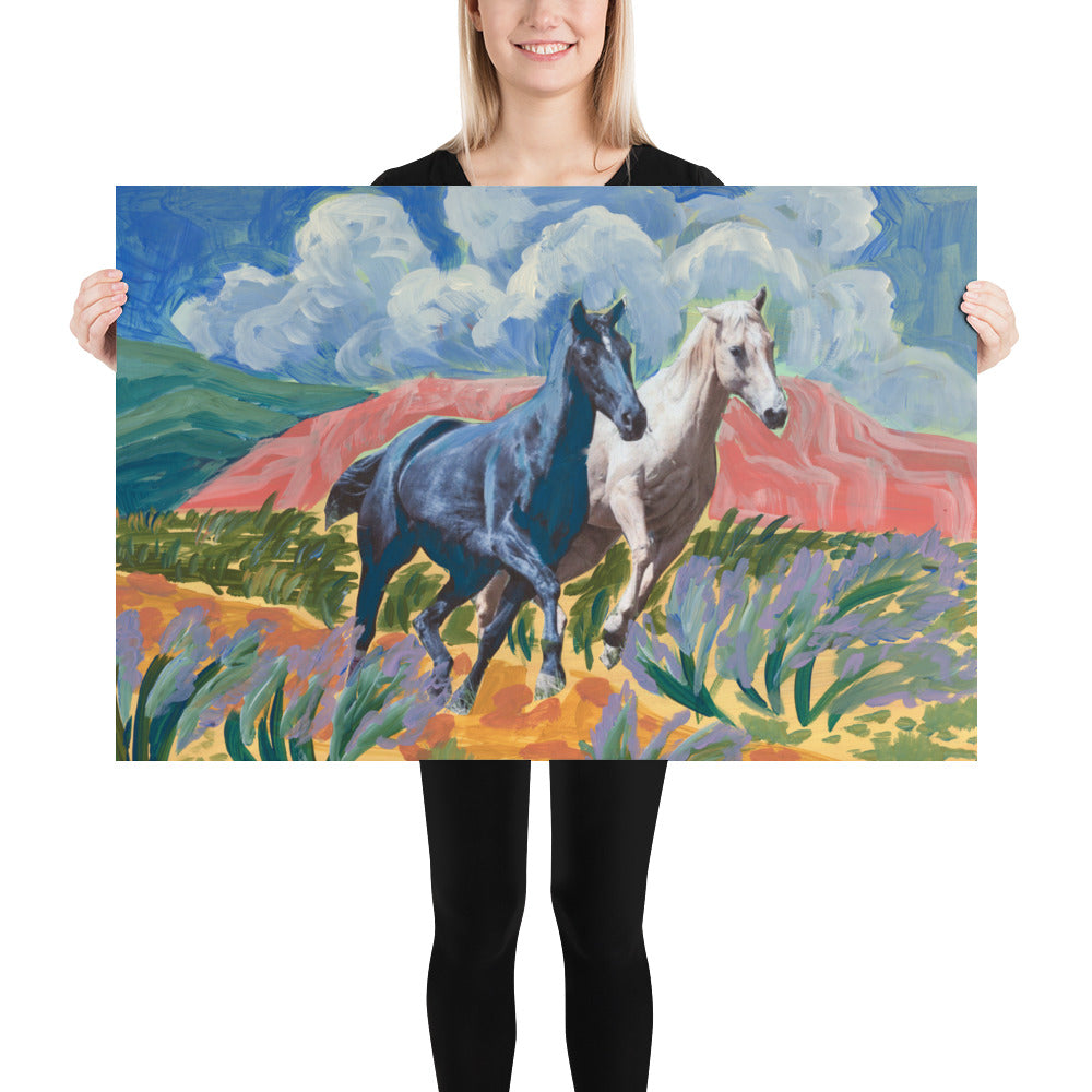 Desert Horses Print