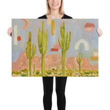 Load image into Gallery viewer, Vintage Arizona Desert Landscape Print
