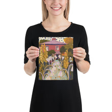 Load image into Gallery viewer, Vintage Ghost Flower Garden Print
