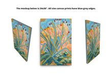 Load image into Gallery viewer, Agave Ocotillo Western Plant Canvas Print
