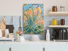 Load image into Gallery viewer, Agave Ocotillo Western Plant Canvas Print
