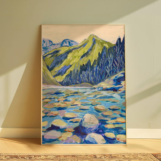 Glacier National Park Lake Print