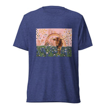 Load image into Gallery viewer, Texas Longhorn Rainbow Bluebonnets T-Shirt
