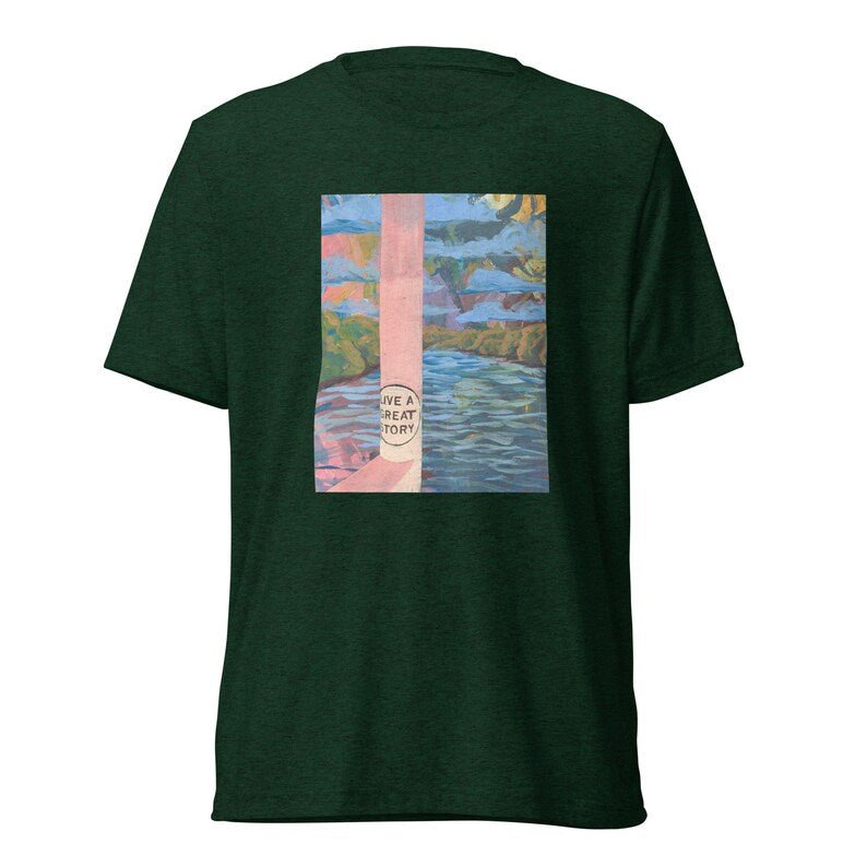 Lady Bird Lake Trail Austin T-Shirt - El Baker Art