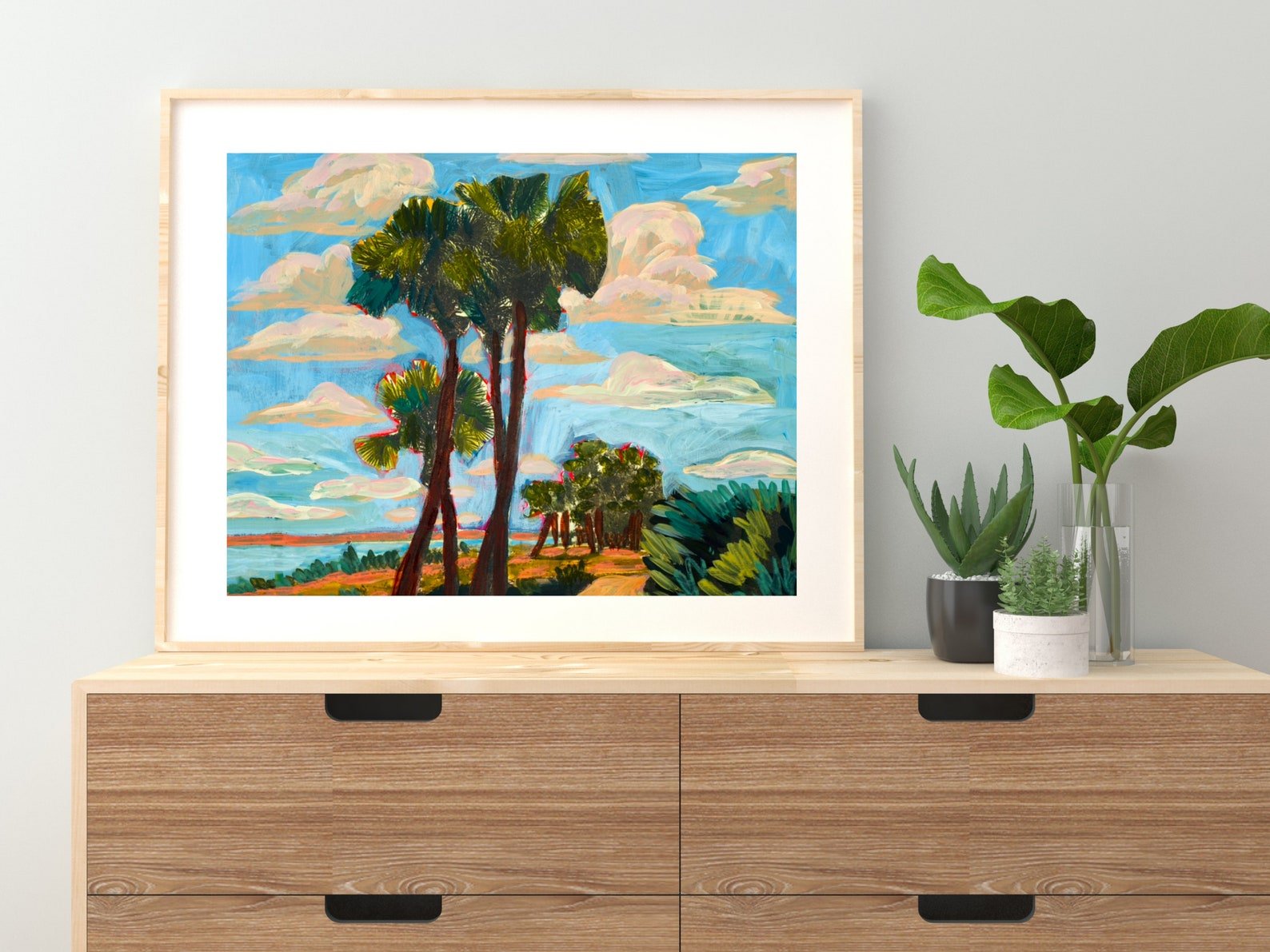 Santa Barbara California Coastal Print - El Baker Art