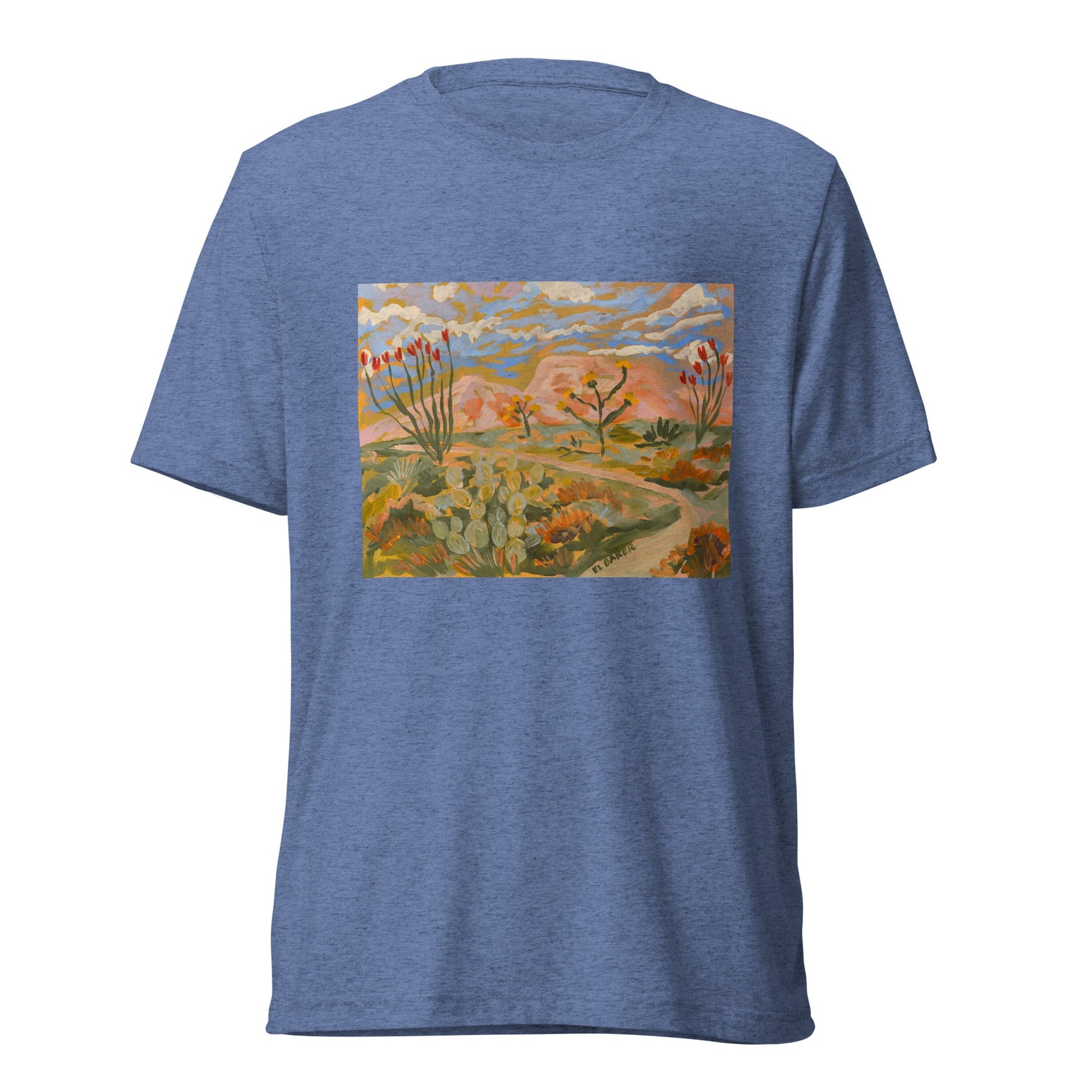 Southwestern Landscape T-Shirt - El Baker Art