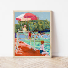 Load image into Gallery viewer, Deep Eddy Pool Print

