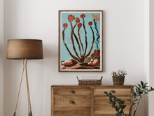 Load image into Gallery viewer, Ocotillo Desert Cactus Print
