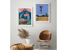 Load image into Gallery viewer, Colorful Hill Country Cow Print
