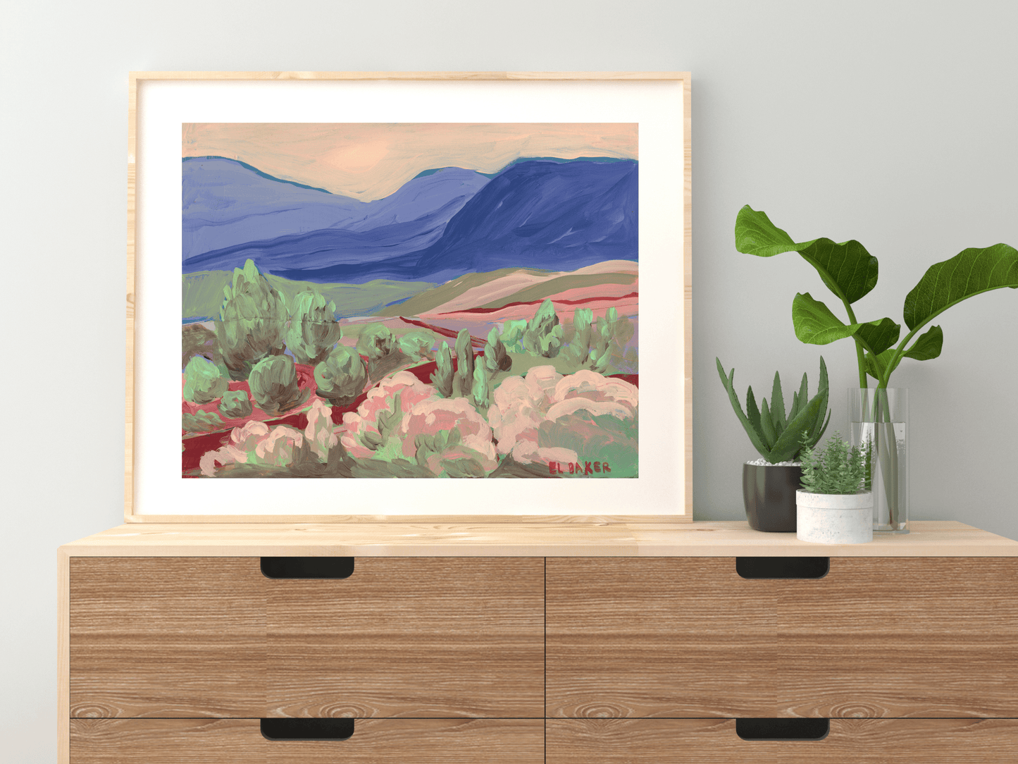 Colorful Mountain Colorado Print