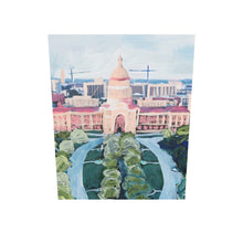 Load 3D model into Gallery viewer, Capitol Building Austin Canvas Print
