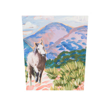 Load 3D model into Gallery viewer, Colorful Southwestern Desert Horse Canvas Print
