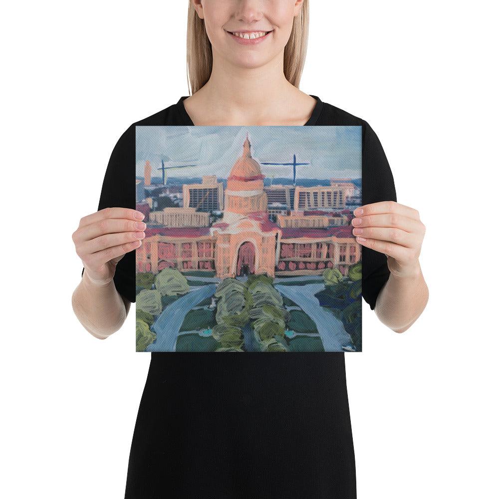 Capitol Building Austin Canvas Print