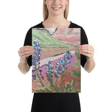 Load image into Gallery viewer, West Texas Bluebonnet Canvas Print
