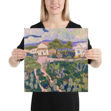 Load image into Gallery viewer, Texas Hill Country Cottage Canvas Print

